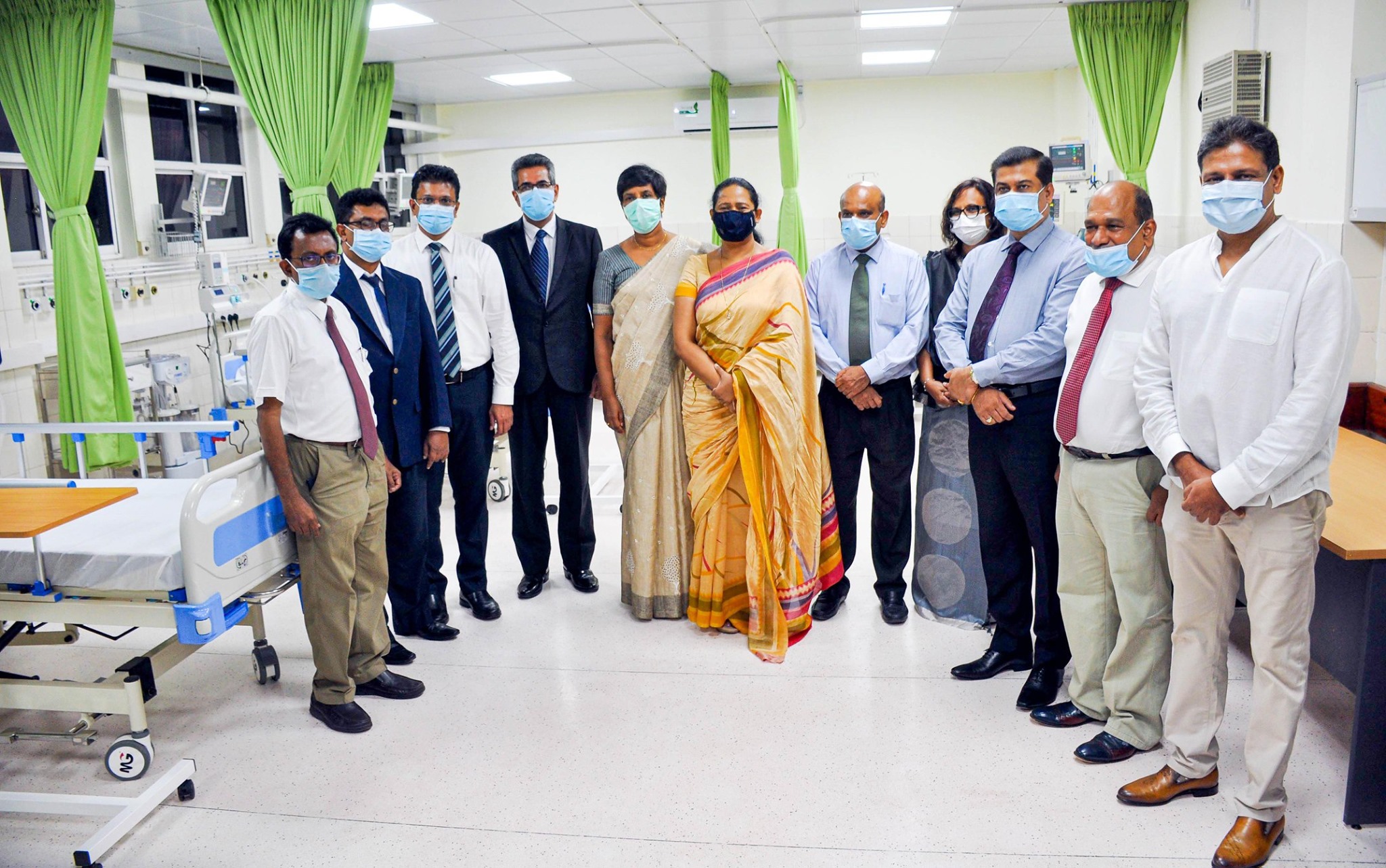 Dialog Axiata Gifts Fully-functional ICU at Negombo General Hospital to ...